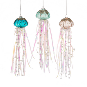 Jellyfish Glass Ornament *3 Styles*