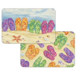 Toes in the Sand - Easycare Reversible Placemat
