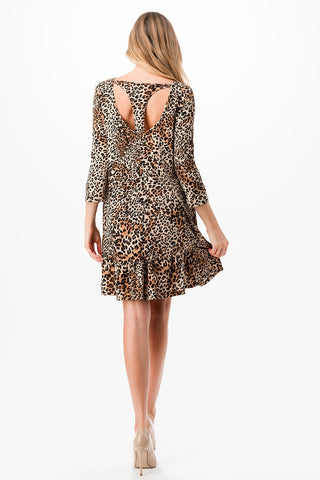 Sharon Cheetah Dress