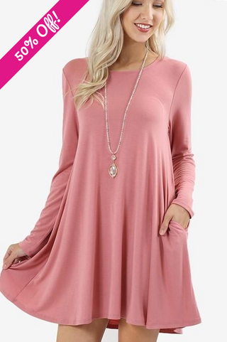 Charlotte Swing Tunic - Available in 2 Colors