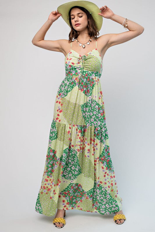 Patchwork Gardens Dress Mermaid Cove Patchwork Gardens Dress Mermaid Cove