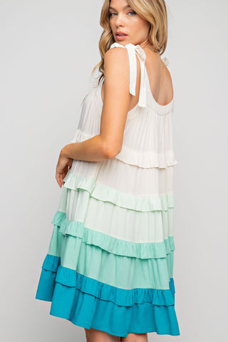 By The Sea Tiered Dress