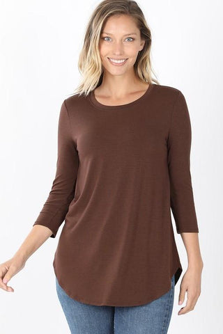 Classic Solid Top - Brown