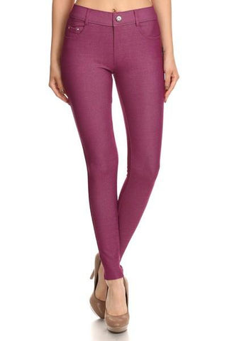 Soft Knit Jeggings - Available in 4 Colors!