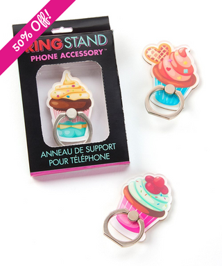 Cupcake Phone Ring Stand