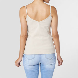 Belinda Lacey Tank in Natural