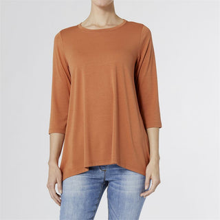 Kelsey Essential Tunic in Rust