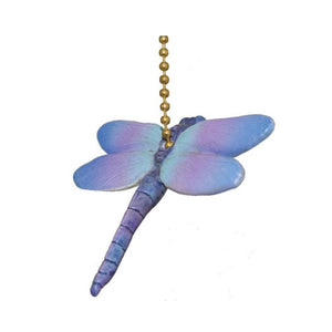 Dragonfly Purple Ceiling Fan Pull