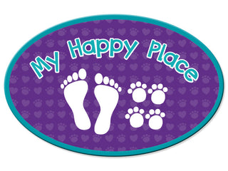 My Happy Place Magnet