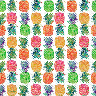 Paper Cocktail Napkins Pack of 20 Tahiti Pineapple Repeat