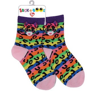 Dottie Leopard Socks