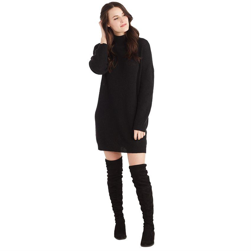 Sparrow Knit Turtleneck Dress S Sparrow Knit Turtleneck Dress S