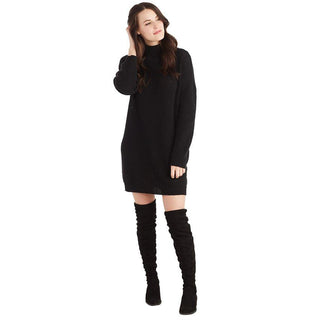 Sparrow Knit Turtleneck Dress