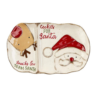 Team Santa Treat Plate