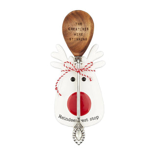 Reindeer Spoon Rest Set