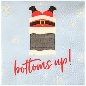 Bottoms Up Beverage Napkin