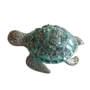Glass Sea Turtle Ornament