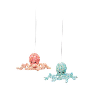 Beaded Octopus Ornament * 2 Colors Available*