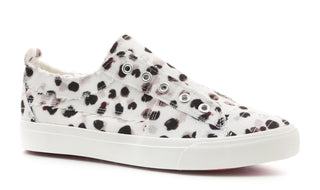 Corkys Babalu Slip On Sneakers in Black/White Dots