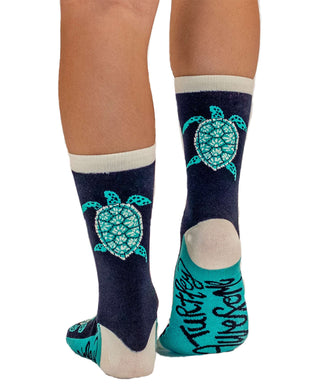 Turtley Awesome Crew Sock