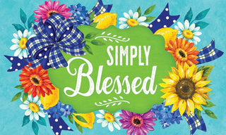 Simply Blessed Floor Mat