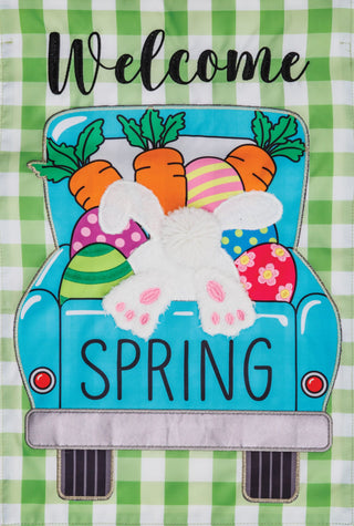 Applique-Bunny Truck-FM