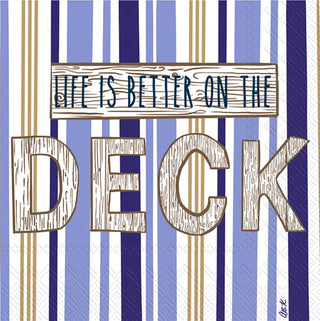 Paper Cocktail Napkins  Deck Life