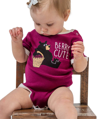 Huckleberry Bear Infant Creeper Onesie