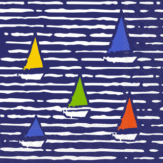 Paper Lunch Napkins / Waterline Boats