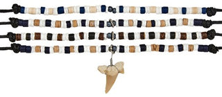 Coco Shell Adjustable Shark Tooth Necklace *5555*