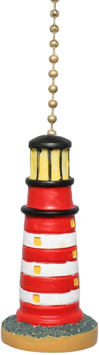 Assateague Island Lighthouse Ceiling Fan Pull