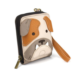 Cute C Bulldog Wallet Wristlet