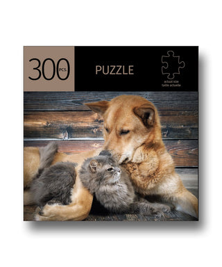 Cat & Dog Pals Design Puzzle, 300 Pieces