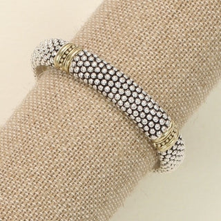 Two Tone Beaded Bracelet