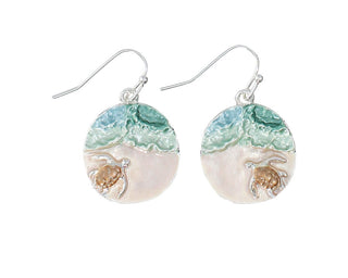 To The Sea Turtle Earrings