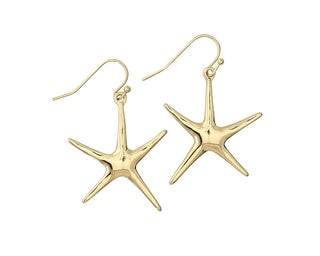 Classic Gold Starfish Earrings