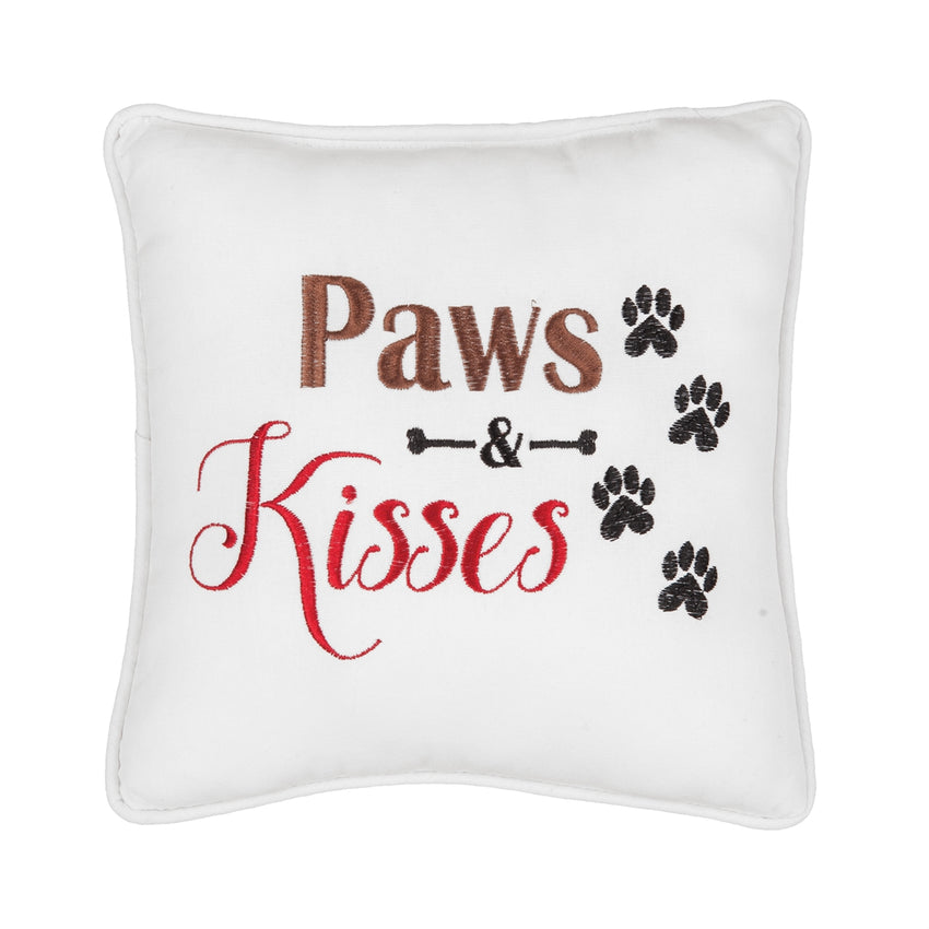 Paws & Kisses Pillow