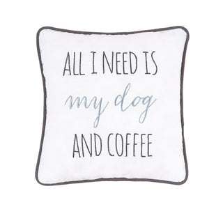 My Dog & Coffee Pillow