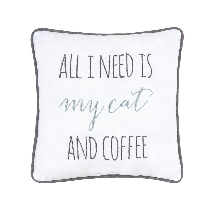 My Cat & Coffee Pillow