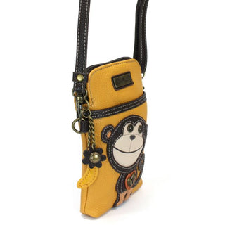 Monkey Cell Phone Crossbody
