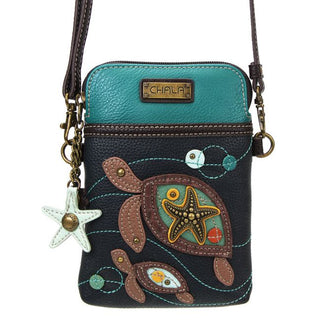 Two Turtles Cell Phone Crossbody