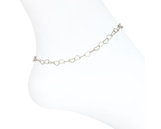Delicate Hearts Anklet