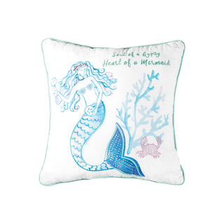 Mermaid Garden Soul Of A Gypsy Pillow