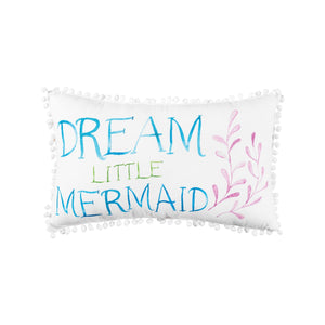 Dream Little Mermaid Pillow