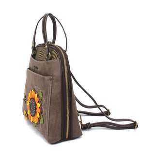 Sunflower Convertible Backpack Purse