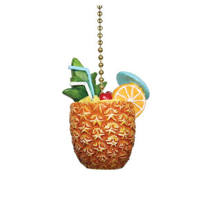 Pineapple drink with Umbrella Ceiling Fan Pull
