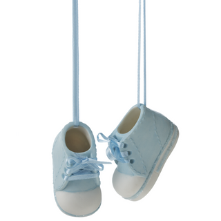 Boy Baby Shoe Ornament