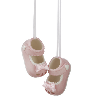 Girl Baby Shoe Ornament