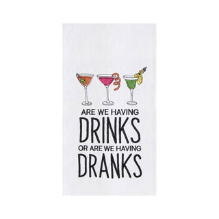 Drinks or Dranks Kitchen Towel