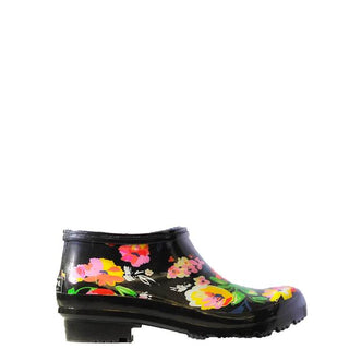 Floral Clog Rain Boot